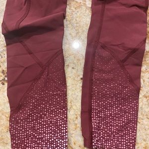 LULULEMON REFLECTIVE LEGGINGS